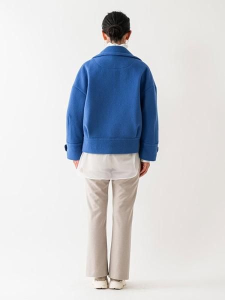 Lallia Mu】スタンドカラーウールショートコート - Carry On ONLINE STORE