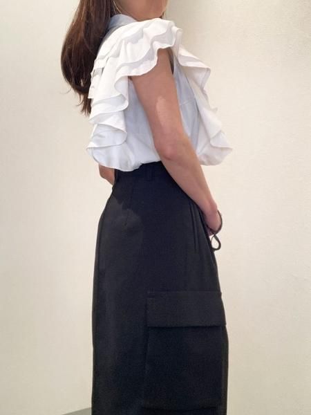 Sov.】リネンライクアイラインカーゴスカート - Carry On ONLINE STORE