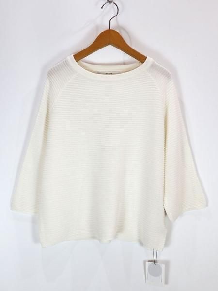 QTUME】コットンMIXニット七分袖トップス - Carry On ONLINE STORE