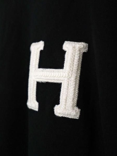 DOUBLE STANDARD CLOTHING/him】H刺繍フライスTシャツ - Carry