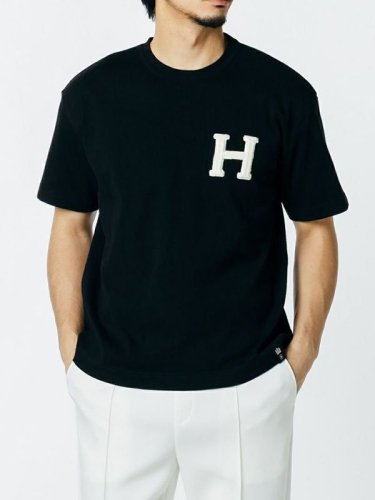 DOUBLE STANDARD CLOTHING/him】H刺繍フライスTシャツ - Carry On ONLINE STORE