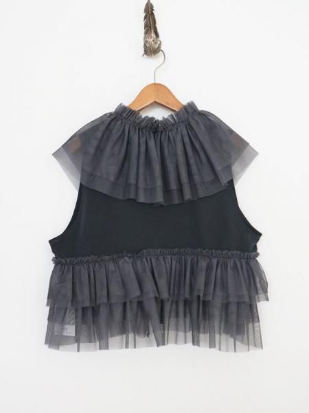 litmus リトマス チュール付きヴィンテージブラックベスト 181826051_o31.jpg?