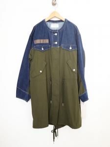 CYNICAL ボアリバーシブルコート CYNICAL】ボアスライバーニットリバーシブルコート/552-94055