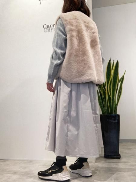 CYNICAL】スパンコールヤーンニットドッキングワンピース - Carry On