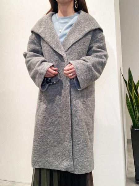 Lallia Mu】ビッグカラースライバーコート - Carry On ONLINE STORE