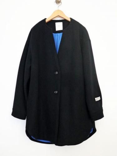 NUS】キーネックミドルウールコート - Carry On ONLINE STORE