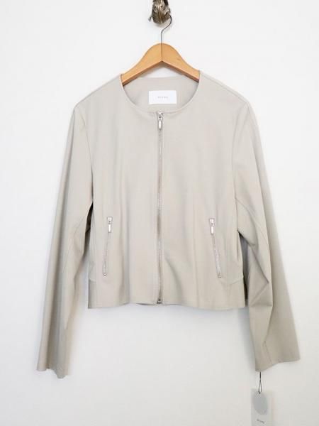 QTUME】シングルライダースブルゾン【Made in Japan】 - Carry QTUME】シングルライダースブルゾン【Made in Japan】 - Carry