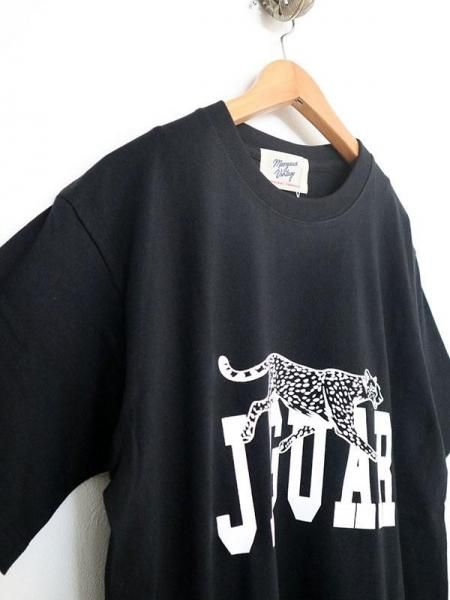 ジャガー プリント ／Tシャツ（blackのみとなります） ジャガー プリント ／Tシャツ（blackのみとなります）