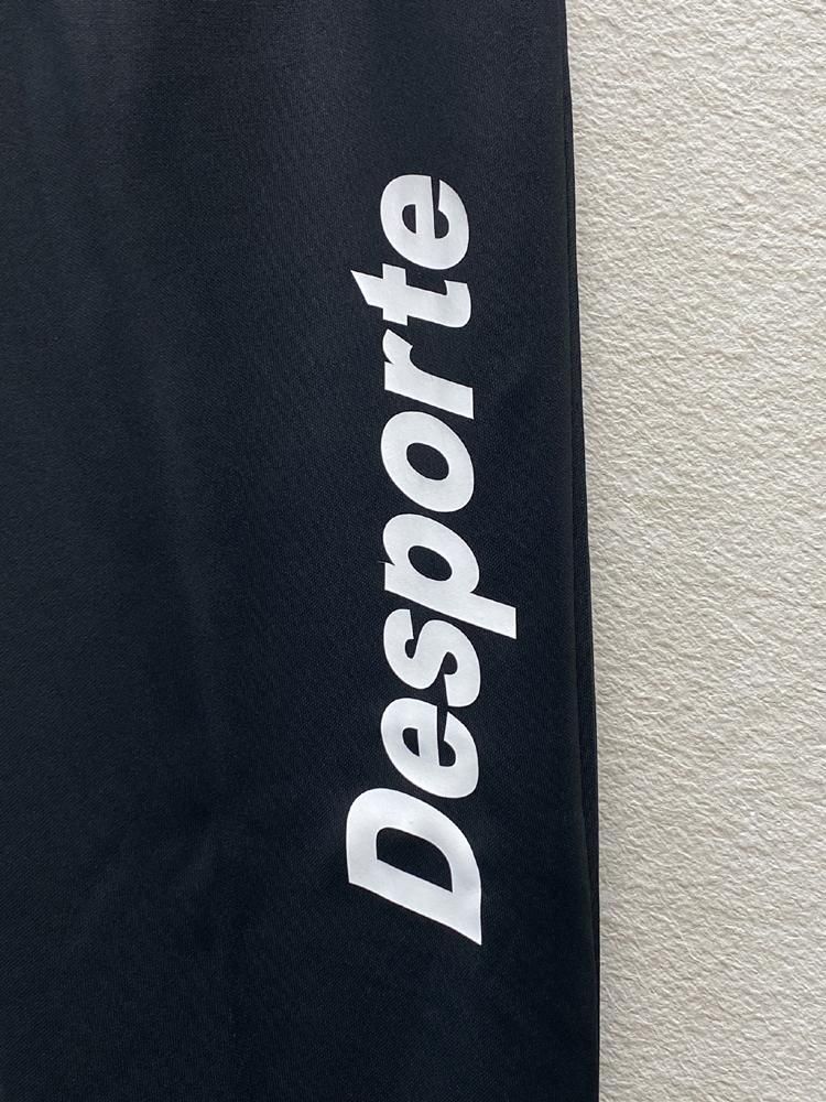 Desporte　デスポルチ　トレーニングウェア＆パンツ　黒／グレー　160 Desporte ピステ デスポルチ サッカー フットサル スポーツ