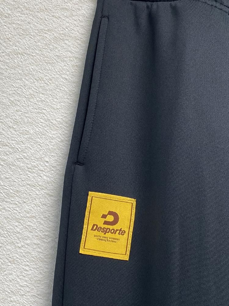 Desporte　デスポルチ　トレーニングウェア＆パンツ　黒／グレー　160 Desporte デスポルチ トレーニングウェア＆パンツ 黒／グレー 160