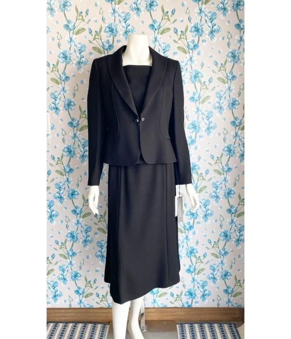 【新品未使用 】ジョルジオバレンチノ 15号 ブラックフォーマル ジョルジオバレンチノ 15号 ブラックフォーマル アウトレット】【通年