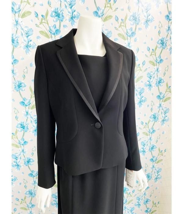 【新品未使用 】ジョルジオバレンチノ 15号 ブラックフォーマル di-62003_06.jpg