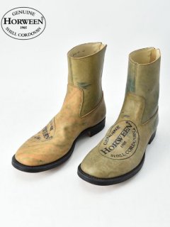 wjk Exclusive Back Zip Boots [SHELL CORDOVAN]<img class='new_mark_img2' src='https://img.shop-pro.jp/img/new/icons32.gif' style='border:none;display:inline;margin:0px;padding:0px;width:auto;' />