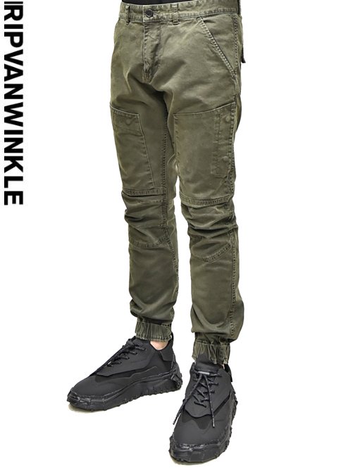 RIPVANWINKLE[リップヴァンウィンクル] ブッシュリブパンツ bush pants rib military ミリタリー　通販　大阪　 GORDINI