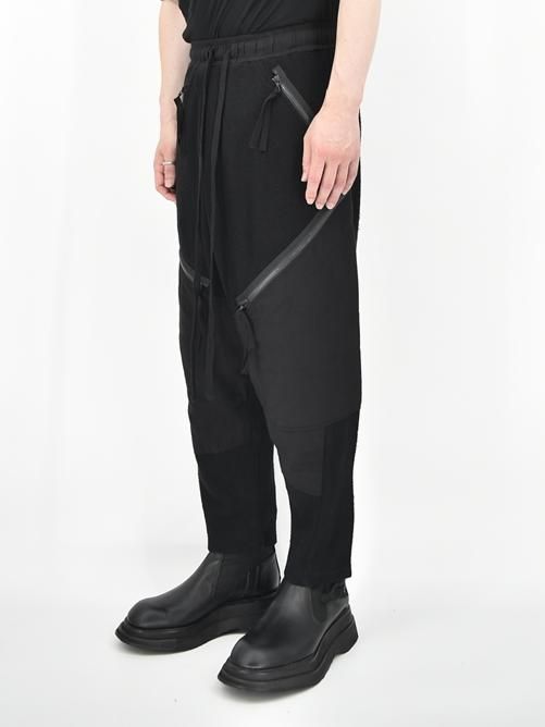 JULIUS[ユリウス] / GORDINI 637PAM1 SWITCHING ZIP CARGO PANTS