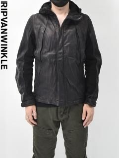 RIPVANWINKLE Leather Mountain Parka<img class='new_mark_img2' src='https://img.shop-pro.jp/img/new/icons38.gif' style='border:none;display:inline;margin:0px;padding:0px;width:auto;' />