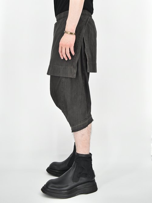 JULIUS[ユリウス] アタッチドスカートクロッチパンツ Attached Skirt Crotch Pants 通販 大阪 GORDINI  627PAM7