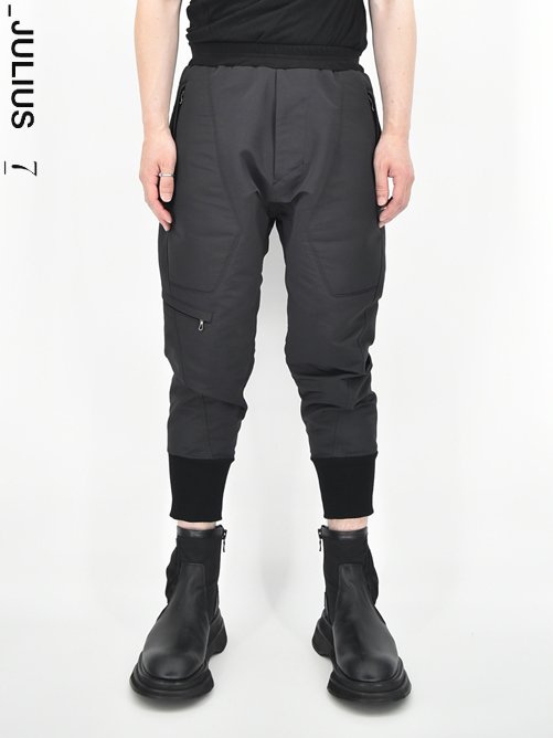 JULIUS[ユリウス] / GORDINI MILITARY LEG POCKET CROPPED PANTS  ミリタリーレッグポケットクロップドパンツ 657PAM4 / GORDINI 大阪 JULIUS 通販