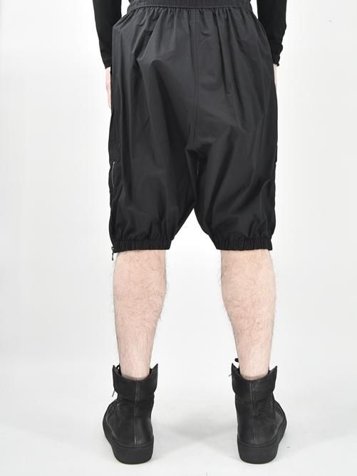 NILøS[ニルズ] Side Gusset Zip Short Pants サイドガゼットジップショートパンツ