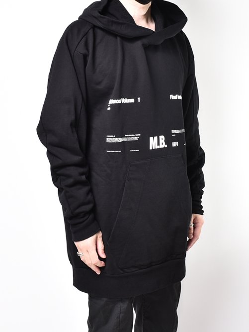 JULIUS[ユリウス] M.B.Big Hoodie 677CPM1 ビッグフーディ― パーカー 通販 大阪 -GORDINI-