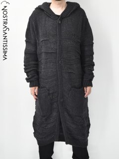 <img class='new_mark_img1' src='https://img.shop-pro.jp/img/new/icons20.gif' style='border:none;display:inline;margin:0px;padding:0px;width:auto;' />NostraSantissima Long Hooded Knit Coat