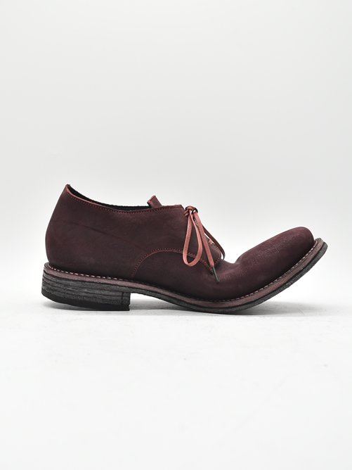 SALE セール Portaille EXCLUSIVE Derby Shoes -Bordeaux- gordini osaka 別注  ダービーシューズ レザー ローカット ブーツ 赤 ボルドー ワインレッド