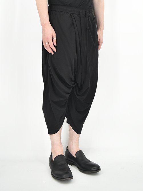 JULIUS[ユリウス]Shirring Crotch Pants シャーリングクロッチパンツ