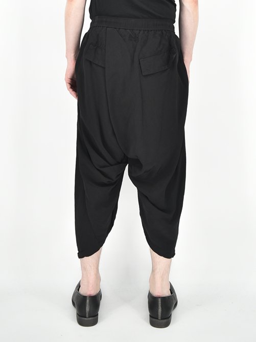 JULIUS[ユリウス]Shirring Crotch Pants シャーリングクロッチパンツ