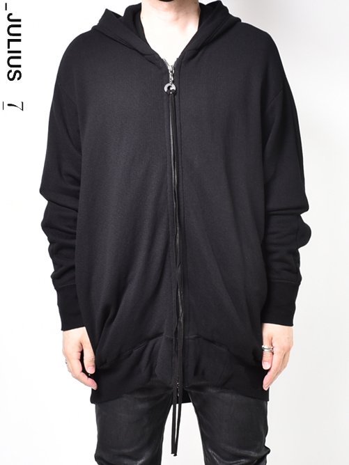 JULIUS[ユリウス] Side Shirring Hoodie サイドシャーリングフーディ 697CUM1 / GORDINI 大阪