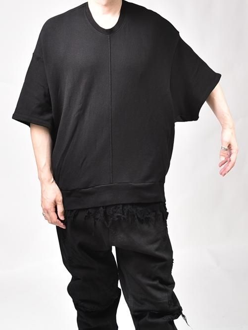 JULIUS[ユリウス] / GORDINI SIDE SHIRRING SHORT SLEEVE CUT&SEWN