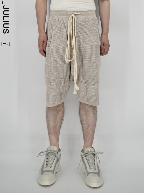 JULIUS[ユリウス] Stripe Knit Shorts ストライプニットショーツ 707PAM14 / GORDINI 大阪