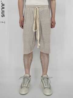 _JULIUS Stripe Knit Shorts