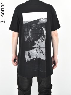 _JULIUS Avalanche Back Print T-Shirt