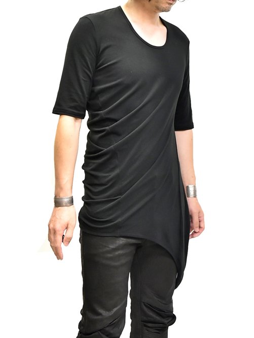 JULIUS[ユリウス] LIMITED Suspend Shirring cut&sewn 698CUM3