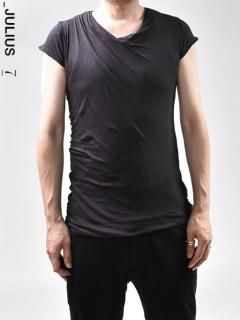 JULIUS Shirring Layered Cut&sewn