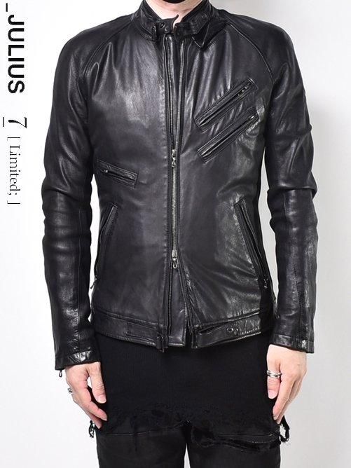 JULIUS[ユリウス] LIMITED Leather Military Riders Jacket 477BLM82 / 限定 別注アイテム