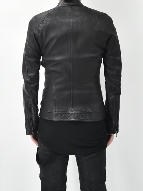 JULIUS[ユリウス] LIMITED Leather Military Riders Jacket 