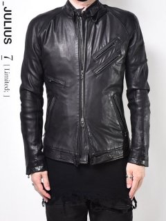 JULlUS LIMITED Leather Military Riders Jacket