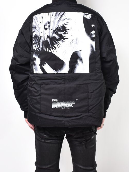 JULIUS[ユリウス] / GORDINI 637BLM4 W Bomber Jacket PRINTED ダブルボンバージャケット /  GORDINI 大阪 JULIUS 通販