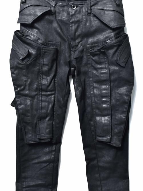 値下げ！超美品！！ユリウス24PREFWコットンスウェットシームドサルエルパンツ グラフィックワイドパンツ RAYON／COTTON CLOTH