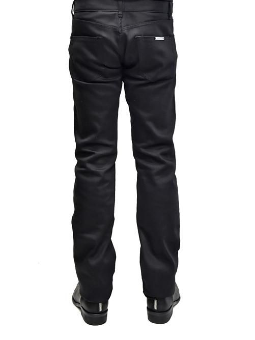 ガラアーベント ストライプパンツ GalaabenD - ジョーゼットチョークストライプスラックス - BLACK