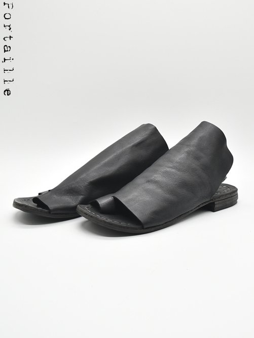 Potaille[ポルタユ] トングサンダル tong sandal 別注 Waxed horse 通販　大阪 - GORDINI