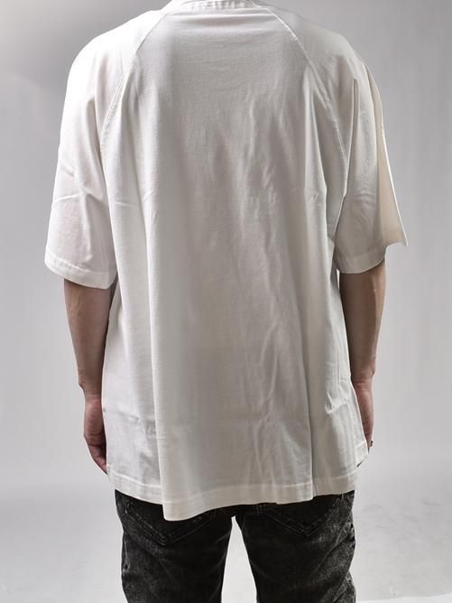 NILøS(ニルズ) COTTON ビッグTシャツ　ホワイト NILoS - ニルズビッグTシャツ - NIL BIG T-SHIRT - white