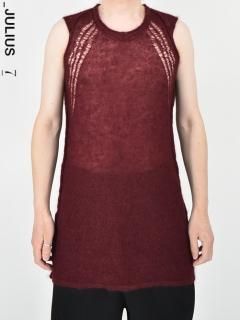 _JULIUS Sleeveless Rotten Knit<img class='new_mark_img2' src='https://img.shop-pro.jp/img/new/icons38.gif' style='border:none;display:inline;margin:0px;padding:0px;width:auto;' />