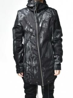 ARMY OF ME Closs Back Paneled Hooded Jacket