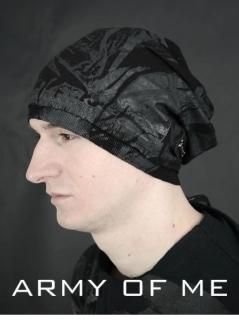 JULIUS ダメージ加工 ハット（ブラック） JULIUS ダメージ加工 ハット（ブラック）