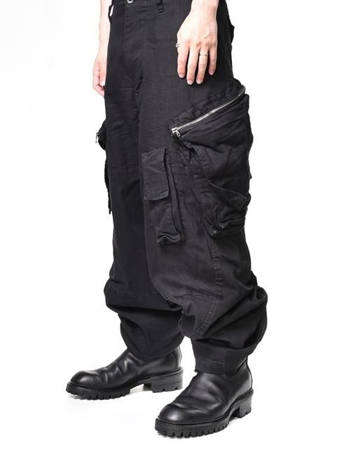 パンツ 24SS JULIUS Mechanical Wide Pants Julius 24SS Mechanical Wide Pants Black Men's Fashion S