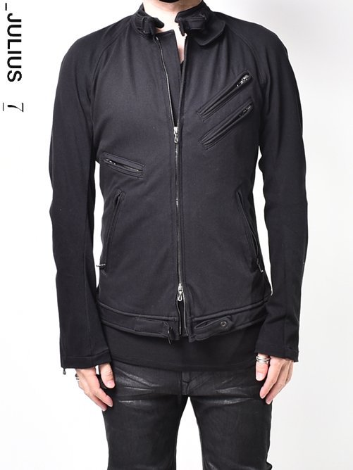 JULIUS[ユリウス] LIMITED MILITARY RIDERS JACKET ミリタリーライダースジャケット α 007BLM24 /  GORDINI限定 GORDINI別注アイテム