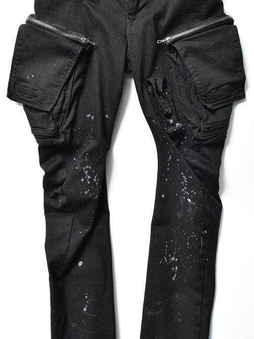 JULIUS[ユリウス] / GORDINI _JULIUS DAMAGE PAINTED CARGO