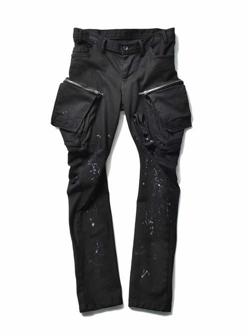 JULIUS[ユリウス] / GORDINI _JULIUS DAMAGE PAINTED CARGO